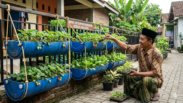 Modul Pot Gantung Horizontal