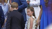 Putri Charlotte di Wimbledon 2025. (dok. Dave Shopland/AP)