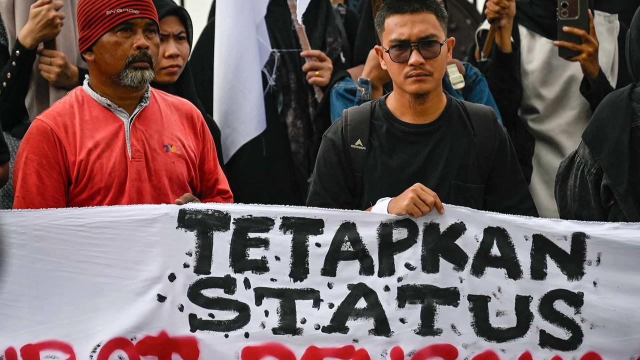 FOTO: Aksi Koalisi Masyarakat Sipil Aceh Dorong Penetapan Banjir Sumatera Sebagai Bencana Nasional