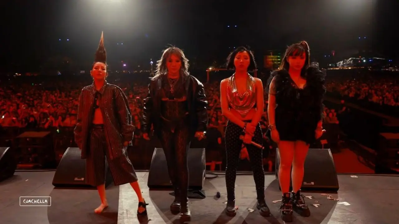 6 Momen 2NE1 Reuni di Panggung Coachella 2022, Bikin Penggemar Heboh