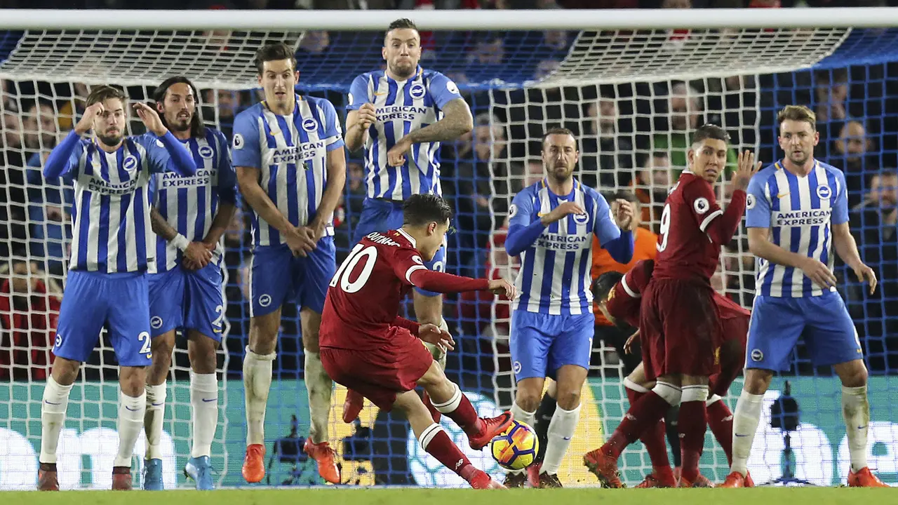 Brighton & Hove Albion, Liverpool, Premier League