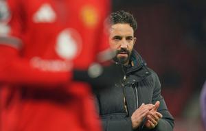 Pelatih Manchester United, Ruben Amorim. (AP Photo/Ian Hodgson)