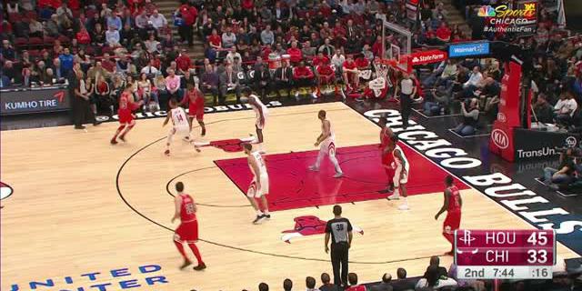 VIDEO : GAME RECAP NBA 2017-2018, Rockets 116 vs Bulls 107