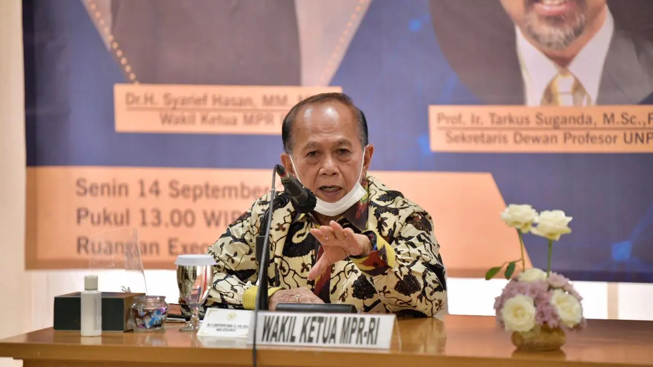 Wakil Ketua MPR Sjarif Hasan