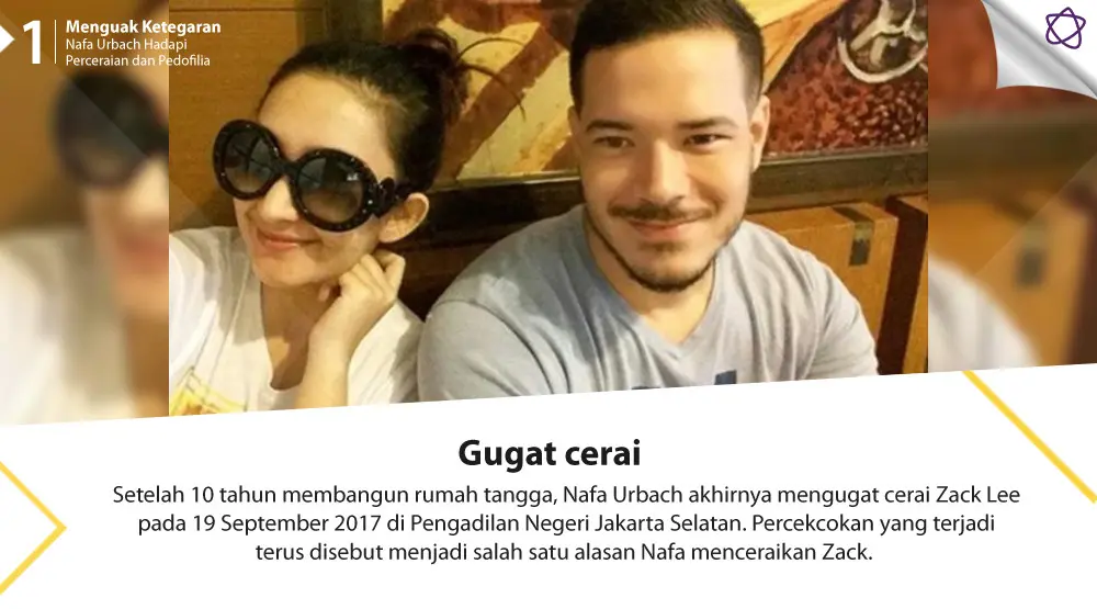 Menguak Ketegaran Nafa Urbach Hadapi Perceraian dan Pedofilia. (Foto: Instagram/nafaurbach, Desain: Nurman Abdul Hakim/Bintang.com)