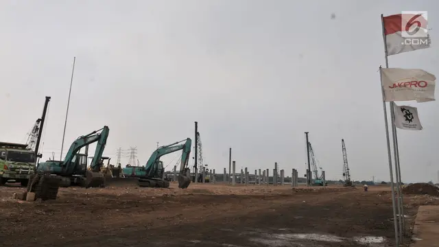 Memantau Progres Pembangunan Stadion BMW