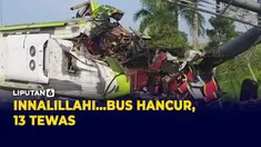 bus hancur