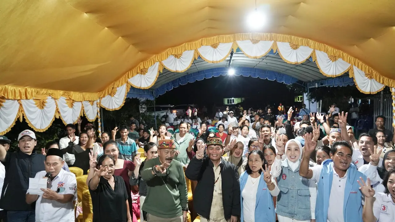 Pasangan Calon Gubernur (Cagub) dan Calon Wakil Gubernur (Cawagub) Kalimantan Tengah (Kalteng) nomor urut 3 Agustiar Sabran-Edy Pratowo (Istimewa)