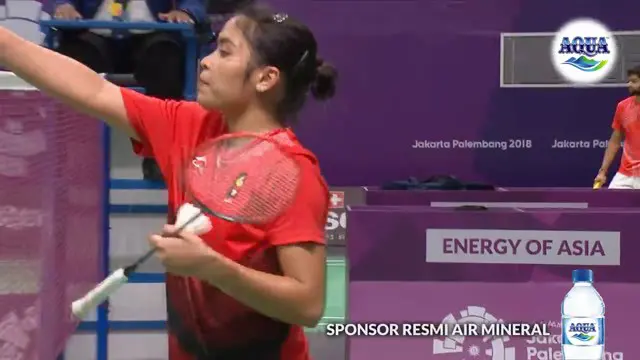 Dalam pertandingan Asian games 2018 cabang olahraga Bulutangkis, Indonesia menang melawan Hongkong. Mulai dari tunggal putri dan ganda putri.