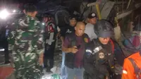Gegana Tangani Ledakan di Pasar Cimanggis