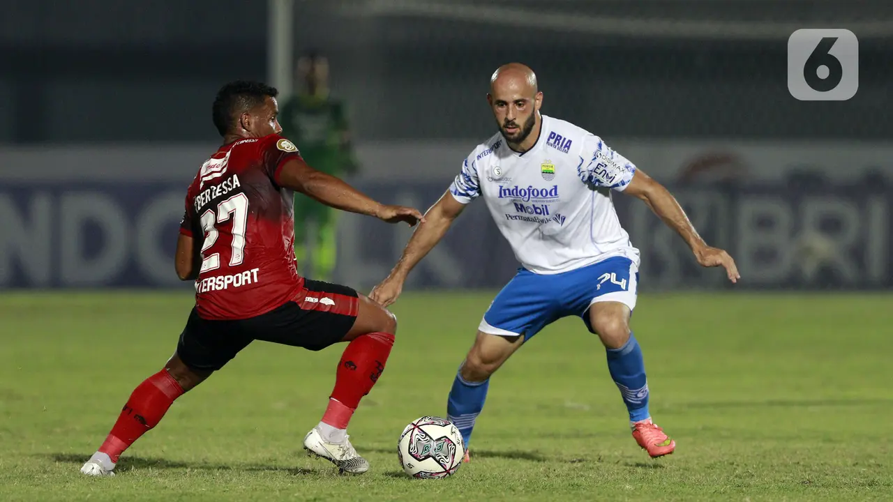 FOTO: Persib Ditahan Imbang 10 Pemain Bali United di BRI Liga 1