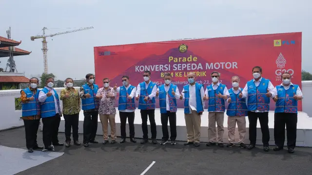 Konvoi Puluhan Motor Listrik Meriahkan Sidang Transisi Energi G20 di Yogyakarta