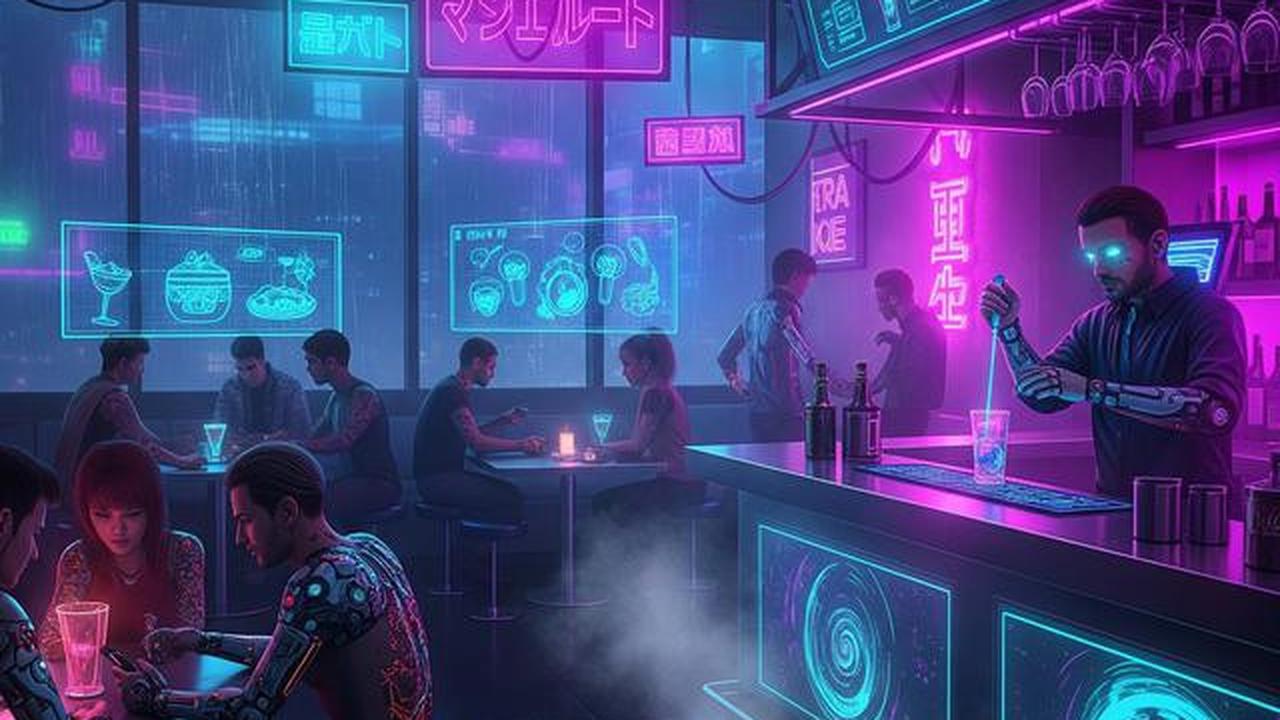 Tutorial Prompt AI Edit Foto dengan Gaya Cyberpunk Neon 2025, Hasil Keren Seperti Film Sci-Fi