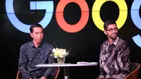 Presiden Joko Widodo bertemu dengan CEO Google Sundar Pichai di Mountain View, California (Google Indonesia)