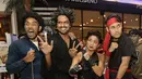 "Kita ga bisa bilang karena kalau kita bilang jatuhnya spoiler. Ada alasan yang sangat kuat, logis, ada sejarah kenapa sampai begitu,” ujar Arifin Putra sebagai salah satu pemeran di film 5 Cowok Jagoan. (Bambang E.Ros/Bintang.com)