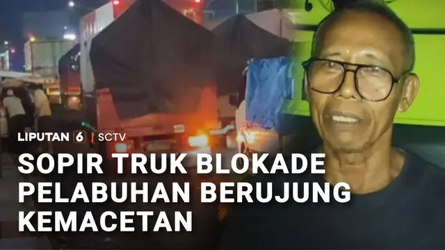 Macet 15 Kilometer di Ketapang, Sopir Truk Protes Lambannya Bongkar Muat