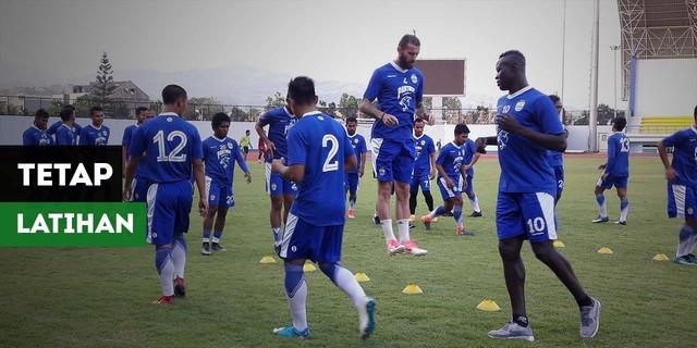 VIDEO: Meski Laga Lawan Persebaya Ditunda Karena Bom, Persib Tetap Latihan Seperti Biasa