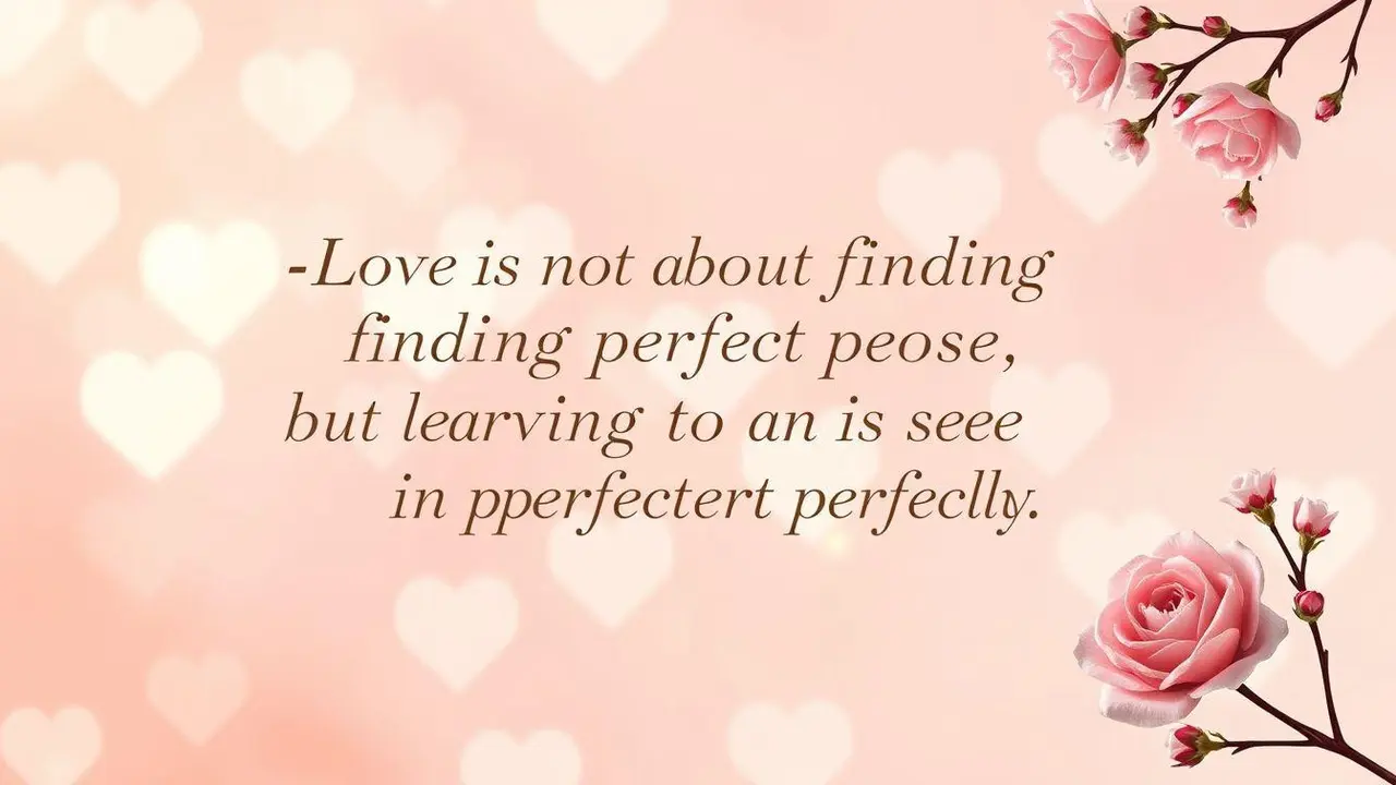 Beautiful Quote About Love