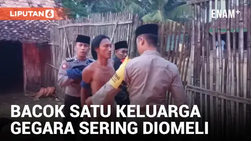 VIDEO: Sadis! Pria di Sampang Bacok Satu Keluarga karena Sering Dimarahi