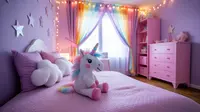7 Desain Kamar Tidur Serba Unicorn yang Magis, Hemat, dan Tak Cepat Bosan