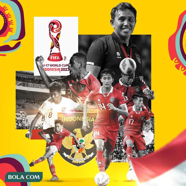 Timnas Indonesia U-17 - Ilustrasi Timnas dan Pelatih Bima Sakti, Piala Dunia U-17