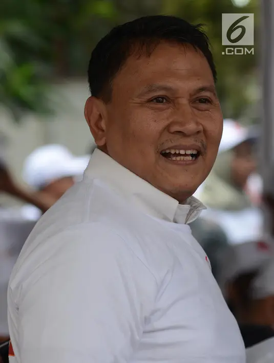 Wakil Ketua BPN, Mardani Ali Sera menghadiri deklarasi komitmen bersama menjelang kampanye rapat umum dan iklan kampanye Pemilu 2019, Jakarta, Sabtu (23/3). Bawaslu berharap deklarasi ini menjadi suatu komitmen semua pihak menciptakan Pemilu yang beretika dan bermartabat. (merdeka.com/Imam Buhori)