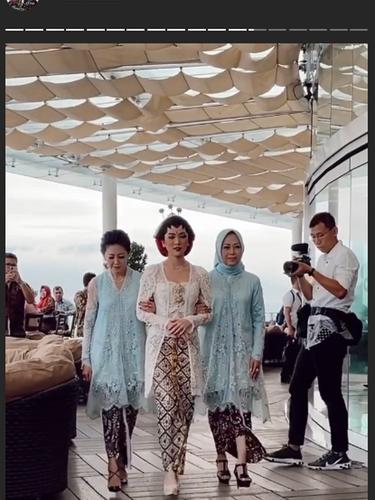 Pernikahan Isyana Sarasvati (Instagram/ vidialdiano)