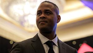 Patrick Kluivert saat dikenalkan sebagai pelatih baru Timnas Indonesia (c) Bagaskara Lazuardi