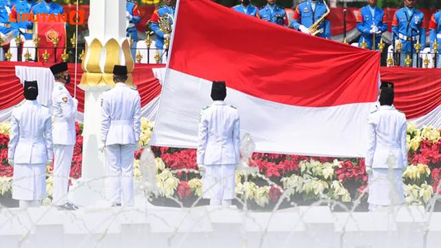 Banner Infografis Cara & Syarat Ikut Upacara HUT ke-80 RI 17 Agustus 2025 di Istana.