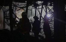 FOTO: Api Lahap Pasar Taman Puring, 500 Kios Hangus Terbakar