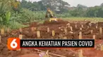 Angka kematian pasien positif Covid-19 di Tangerang Selatan, Banten, melonjak 100 persen dari bulan sebelumnya. Peningkatan ini didapat dari jumlah pasien Covid-19 yang dimakamkan di tempat pemakaman khusus Covid-19 di Jombang, Ciputat, Tangerang Sel...