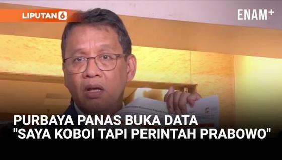 Purbaya Panas Buka Data: Saya Koboi Tapi Saya Kembalikan Kepercayaan, Perintah Prabowo!