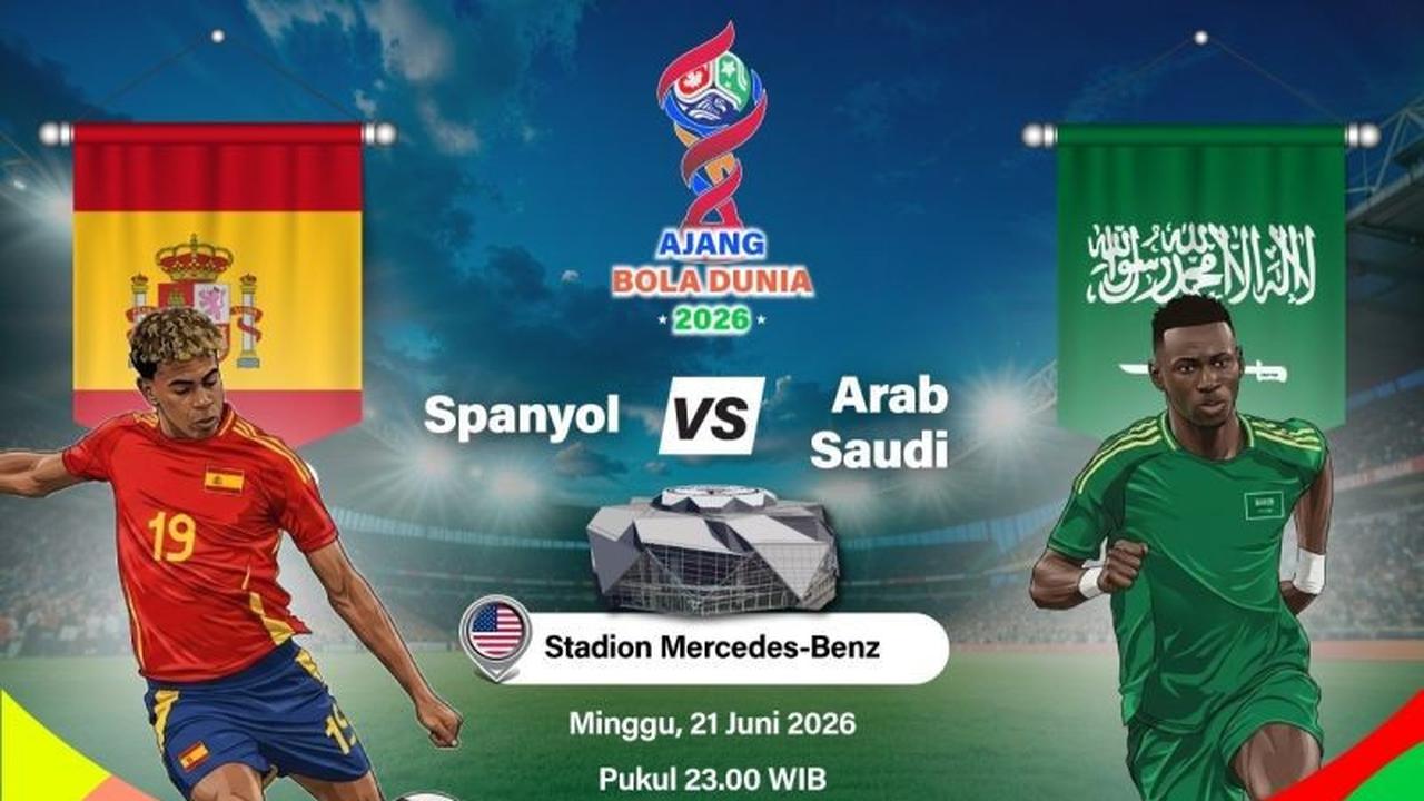 Lamine Yamal Starter! Spanyol Turunkan Skuad Penuh Hadapi Arab Saudi di Piala Dunia 2026