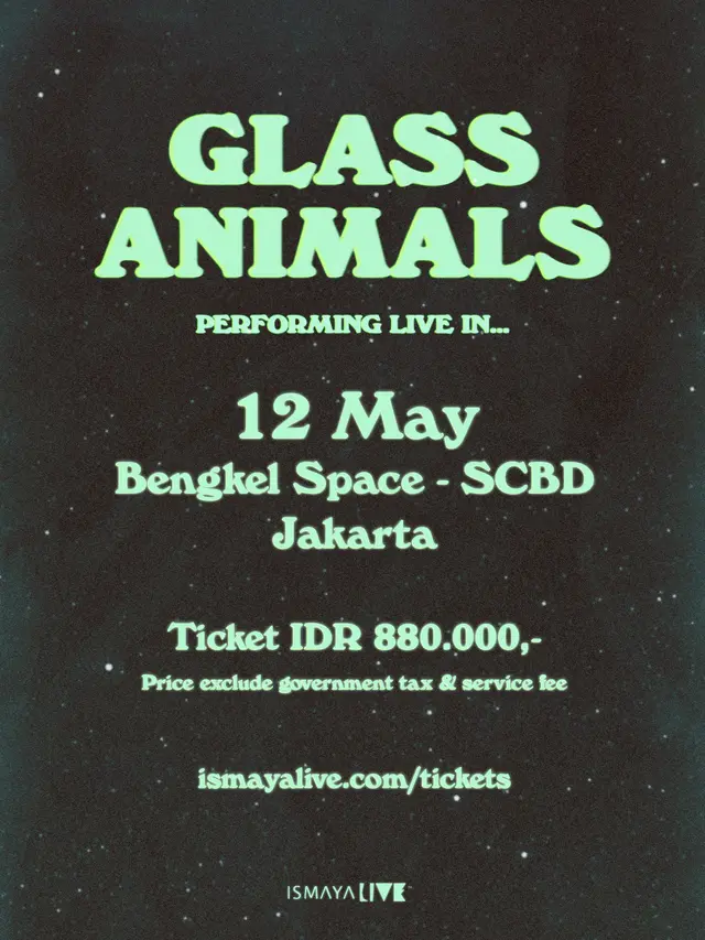 Glass Animals Siap Konser di Jakarta
