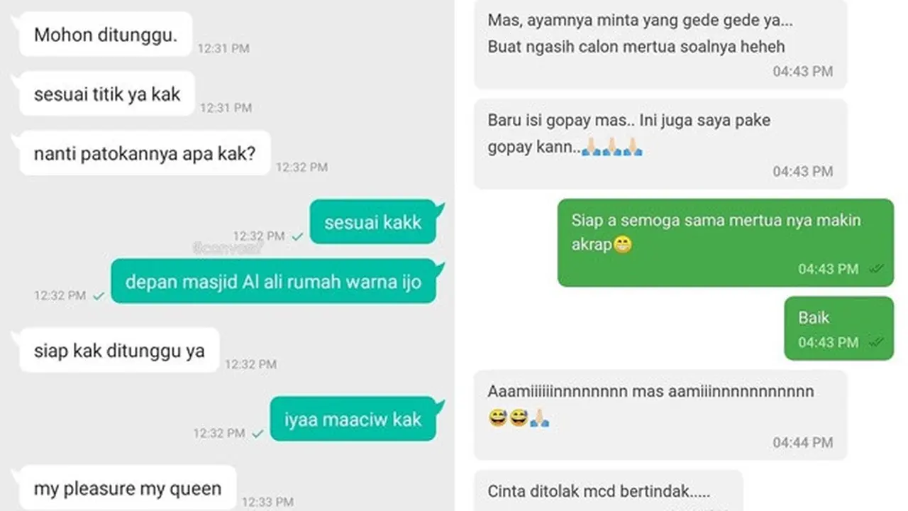 6 Chat Driver Ojek Online Penuh Canda Tawa Ini Bikin Nyengir