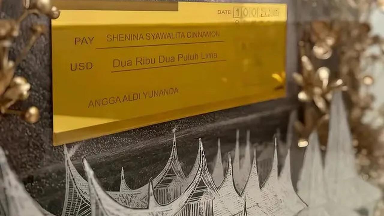 Maskawin Angga Yunanda untuk Shenina Cinnamon Viral, Logam Mulia Hingga Uang 2025 Dolar Amerika