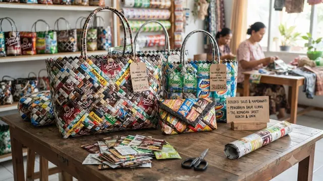 Kantong Plastik Bekas Bisa Jadi Apa