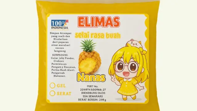 Merek selai nanas untuk isian nastar (Foto: Shopee/Sweet Day ID)