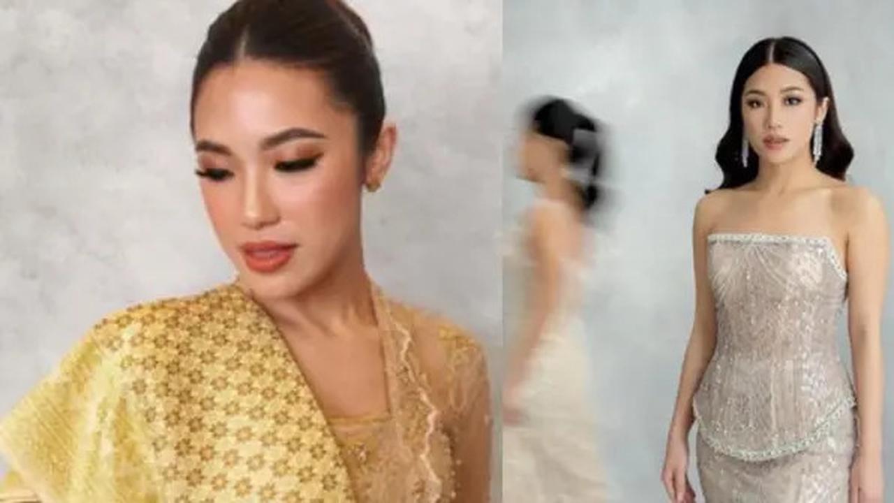 Penampilan Berkelas dengan Kebaya, Winona Delany Calon Menantu Hotman Paris Begitu Cantik