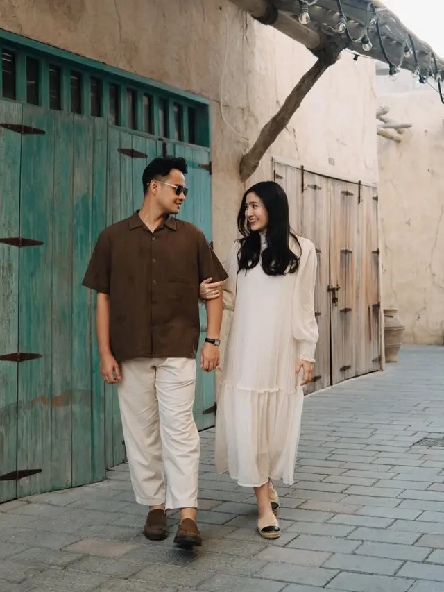 Febby Rastanty liburan ke Dubai bersama suami. [@febbyrastanty]