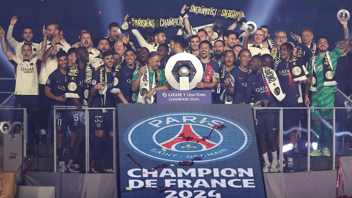 PSG Rayakan Gelar Juara Ligue 1 ke-12 dan Ketiga Secara Beruntun - Foto ...