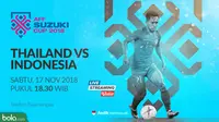 Piala AFF 2018 Thailand Vs Indonesia (Bola.com/Adreanus Titus)