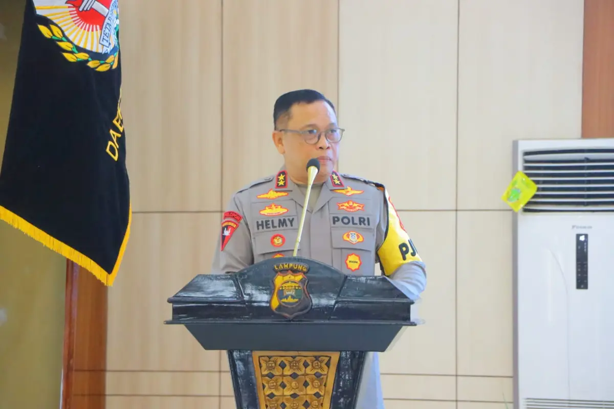 Kapolda Lampung, Irjen Pol Helmy Santika