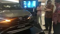 Toyota Rush mulai dipamerkan di sejumlah daerah di Indonesia, seperti Surabaya. (Foto: Dian Kurniawan)