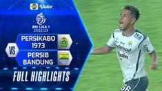 Berita video highlights pertandingan BRI Liga 1 antara Persikabo 1973 melawan Persib Bandung pada pekan ke-17 BRI Liga 1 2022/2023, Sabtu (24/12/2022) malam WIB.