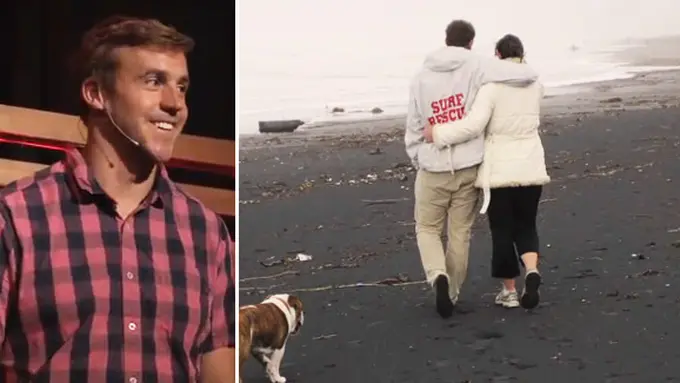 Mark Lukac dan istrinya | Foto: copyright youtube.com/TEDx Talks