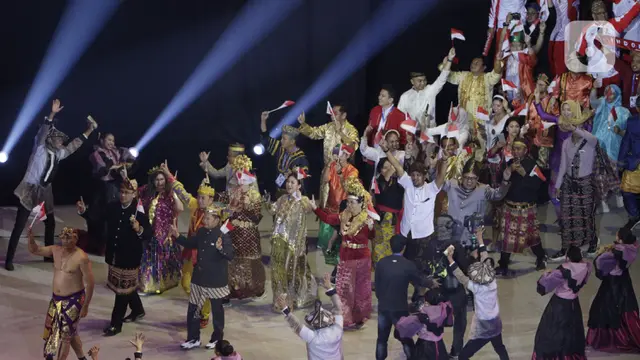 Pembukaan SEA Games 2019, Kontingen Indonesia Tampilkan Busana Daerah