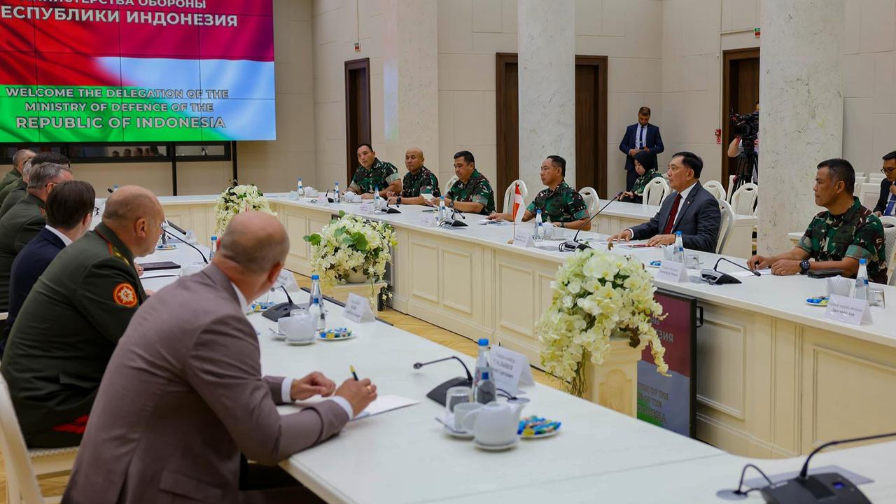 FOTO: Perkuat Aliansi Strategis, RI dan Belarus Jajaki Transfer Teknologi Pertahanan