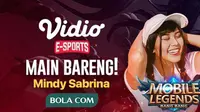 Main Bareng Mobile Legends : Bang Bang akan menghadirkan Mindy Sabrina.