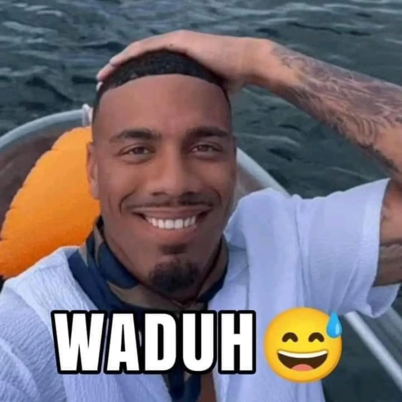6 Potret Sosok di Balik Meme 'Waduh' yang Viral, Lakukan Jumpa Fans di